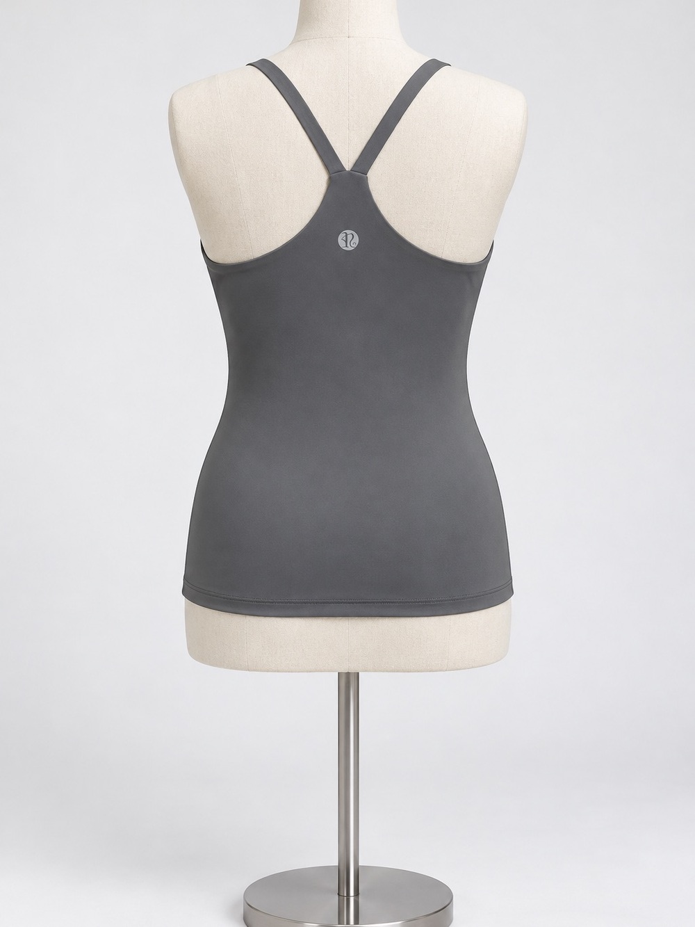 Everyday Scoop Neck Tank - Charcoal - Picture 2 of 4